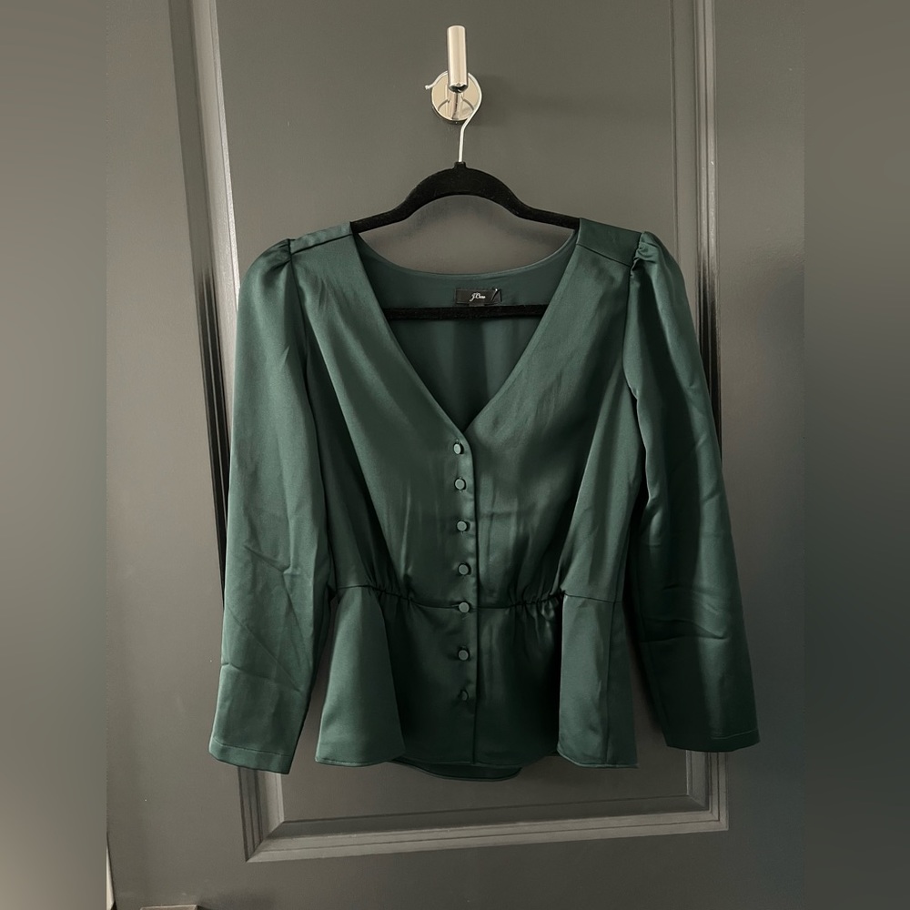 J. Crew blouse, button down and long sleeve top